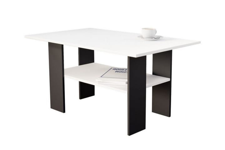 Sohvapöytä Carnew 60 cm - Valkoinen - Sohvapöytä