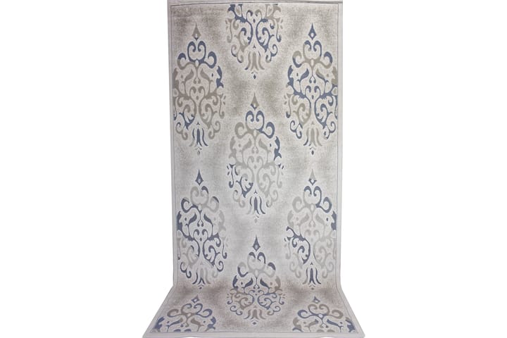 Matto Diamond Kerma/Sininen 155x340 - Pierre Cardin - Wilton-matto - Kuviollinen matto & värikäs matto